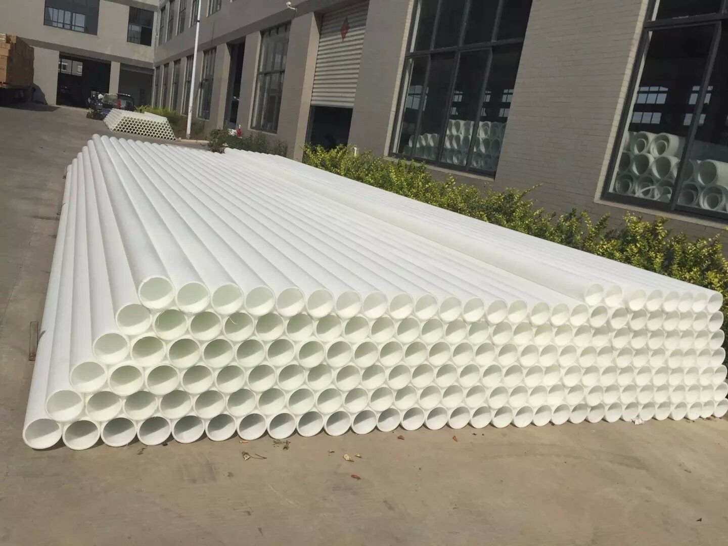 PP管連接后軸向容